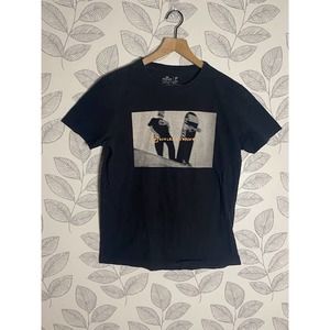 Osklen Surfing Slim Fit Black T-shirt, Size S